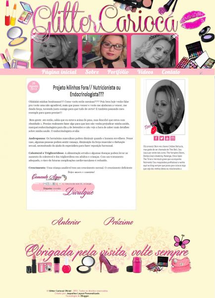 Blog Glitter Carioca